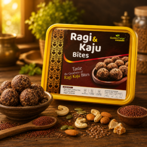 Ragi And Kaju Bites