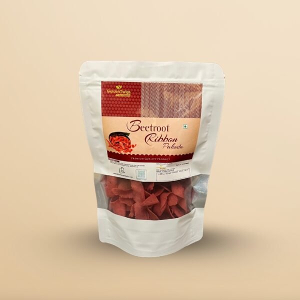 Beetroot Ribbon Pakoda